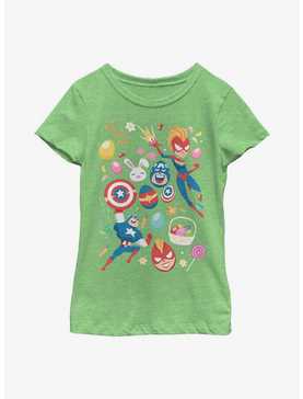 Marvel Avengers Easter Youth Girls T-Shirt, , hi-res
