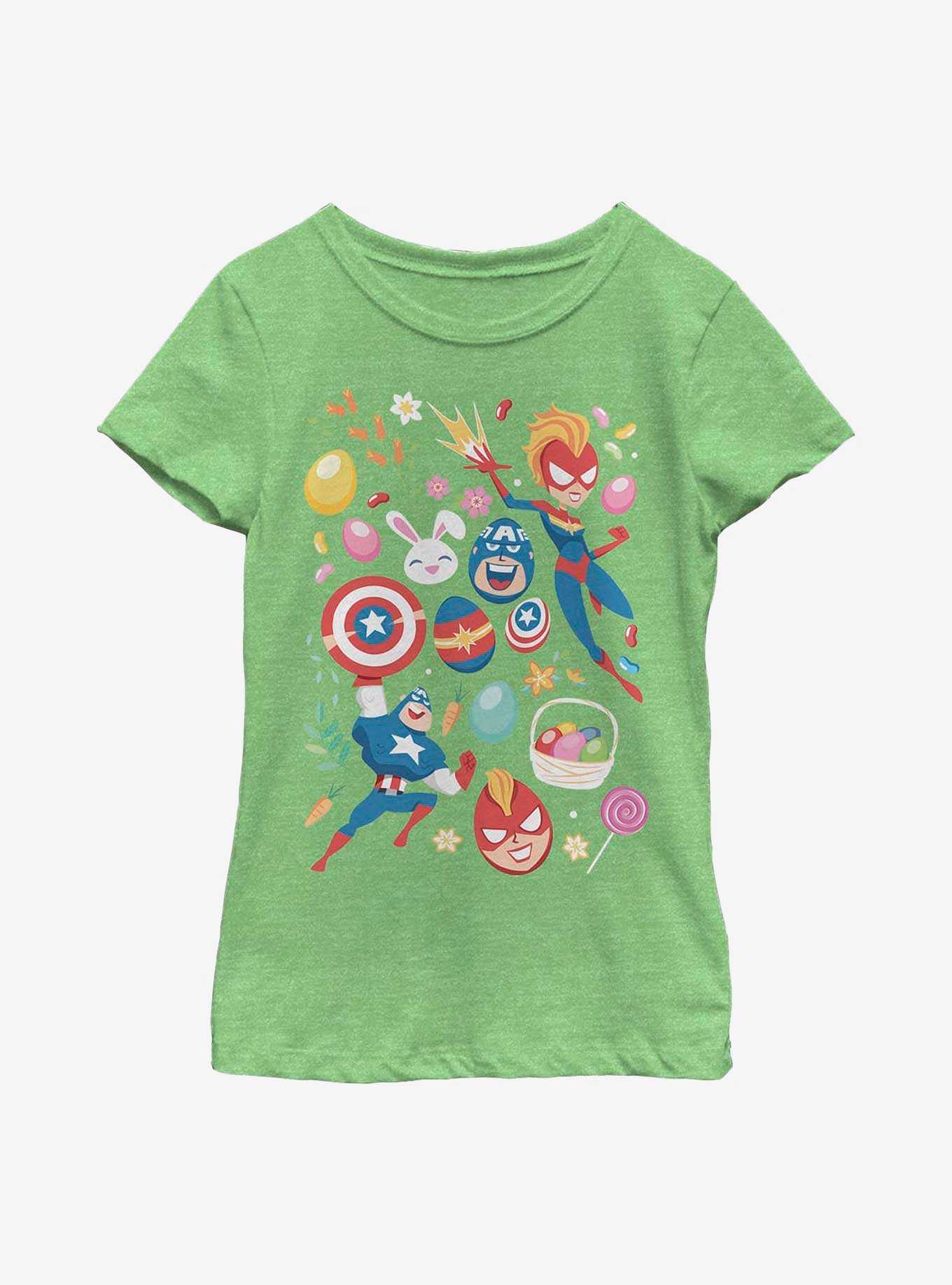 Marvel Avengers Easter Youth Girls T-Shirt, , hi-res
