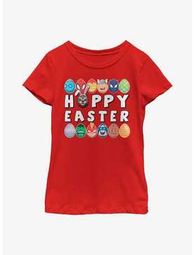 Marvel Avengers Hoppy Easter Youth Girls T-Shirt, , hi-res