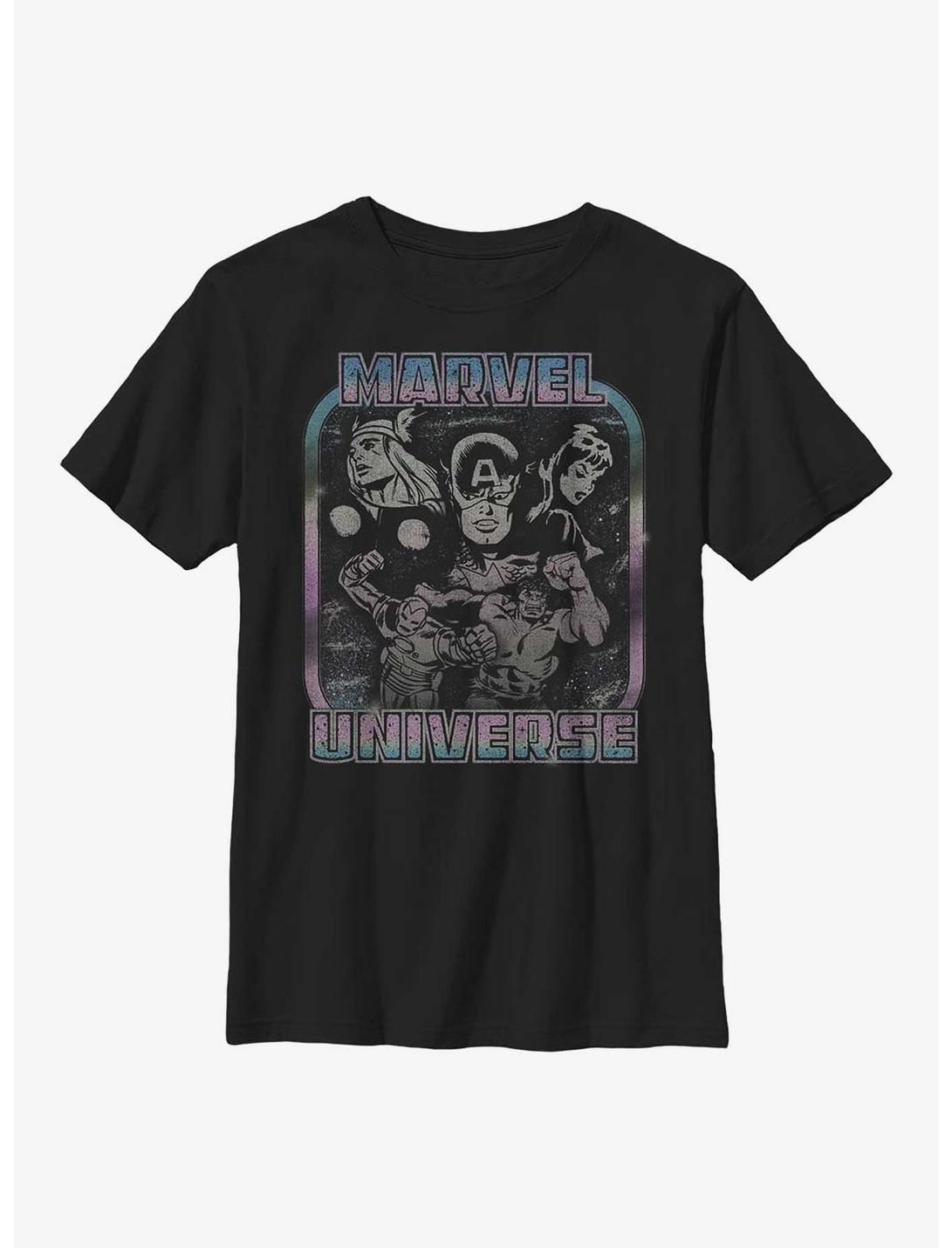 Marvel Avengers Marvel Universe Youth T-Shirt, BLACK, hi-res
