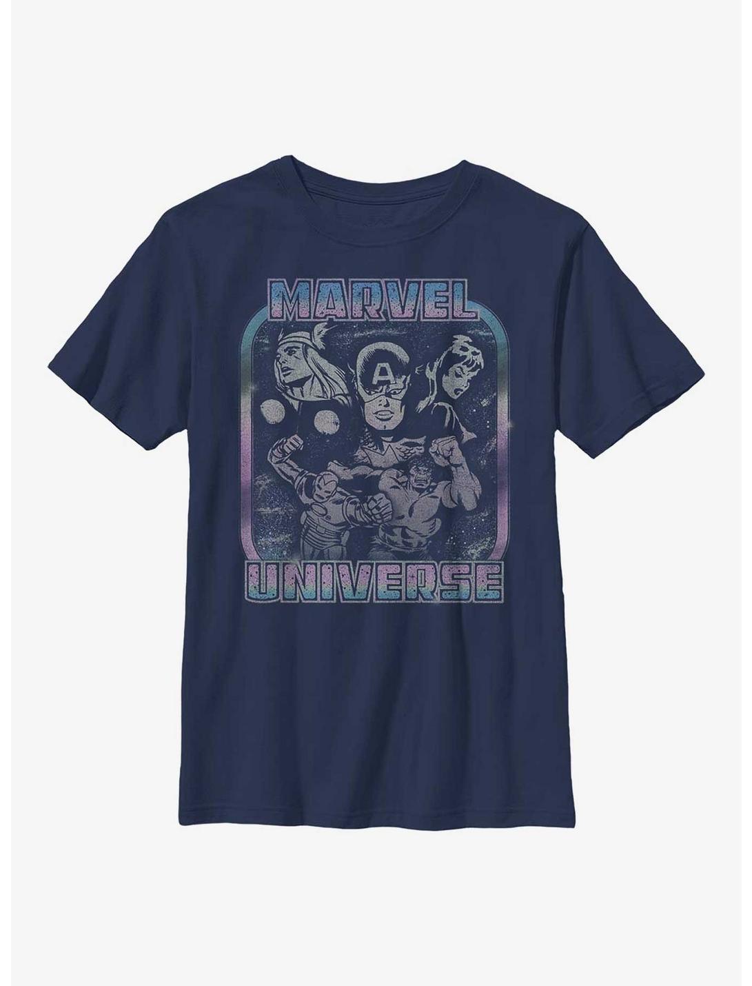 Marvel Avengers Marvel Universe Youth T-Shirt, NAVY, hi-res