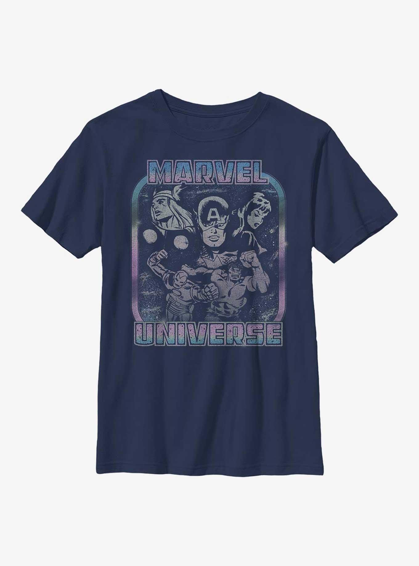 Marvel Avengers Marvel Universe Youth T-Shirt, NAVY, hi-res