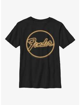 Fender Neon Logo Youth T-Shirt, , hi-res