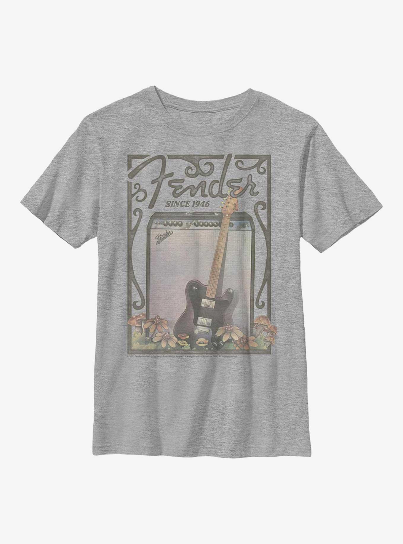 Fender Retro Poster Youth T-Shirt, , hi-res