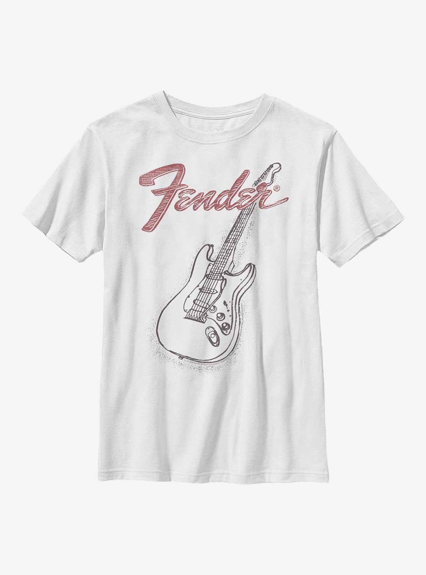 Fender Stencil Fender Youth T-Shirt, , hi-res