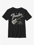 Fender Western Startocaster Youth T-Shirt, BLACK, hi-res