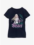 Disney Frozen 2 Kindhearted Sister Youth Girls T-Shirt, NAVY, hi-res