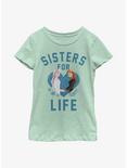 Disney Frozen 2 Sisters For Life Youth Girls T-Shirt, MINT, hi-res