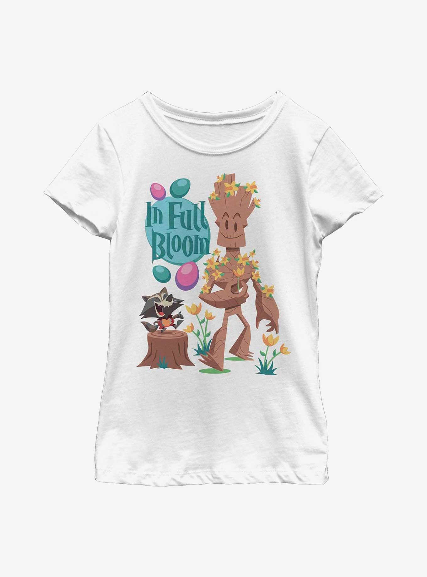 Marvel Guardians Of The Galaxy Groot Bloom Youth Girls T-Shirt, , hi-res