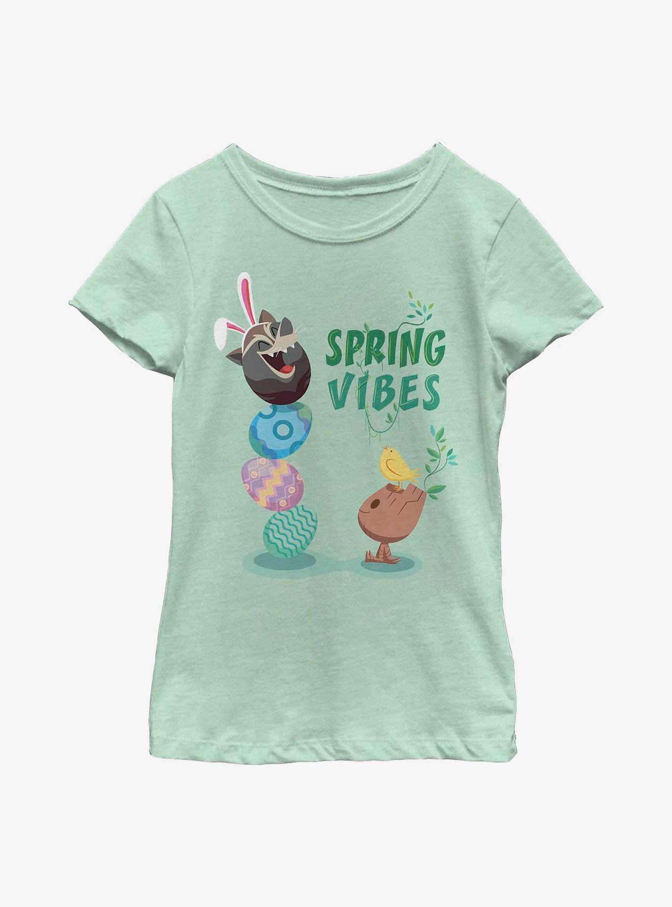 Marvel Guardians Of The Galaxy Spring Vibes Youth Girls T-Shirt, , hi-res