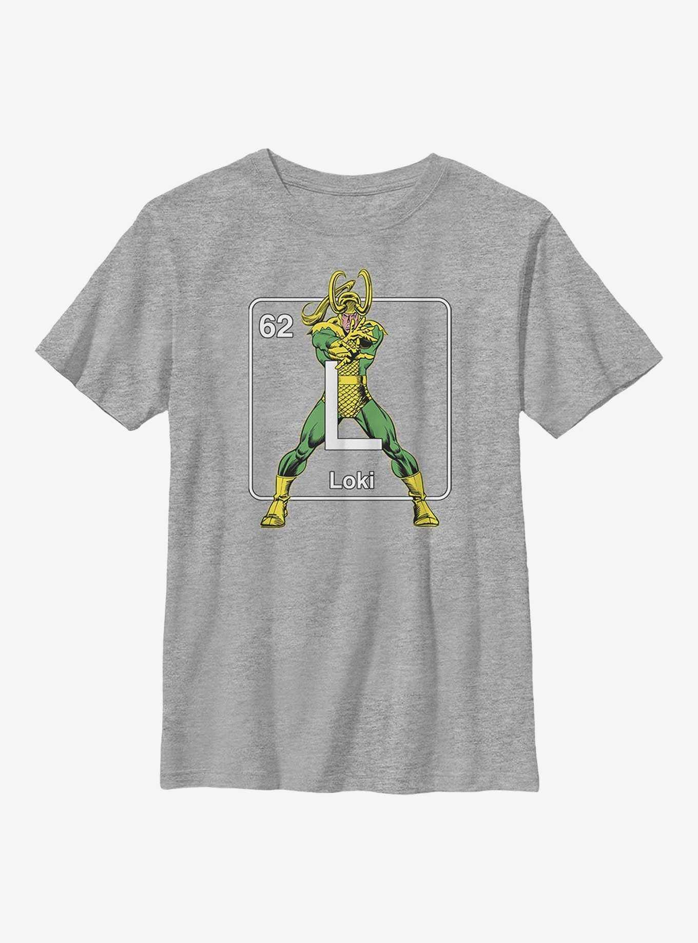 Marvel Loki Periodic Table Loki Youth T-Shirt, , hi-res