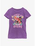Marvel Power Of Spring Youth Girls T-Shirt, PURPLE BERRY, hi-res
