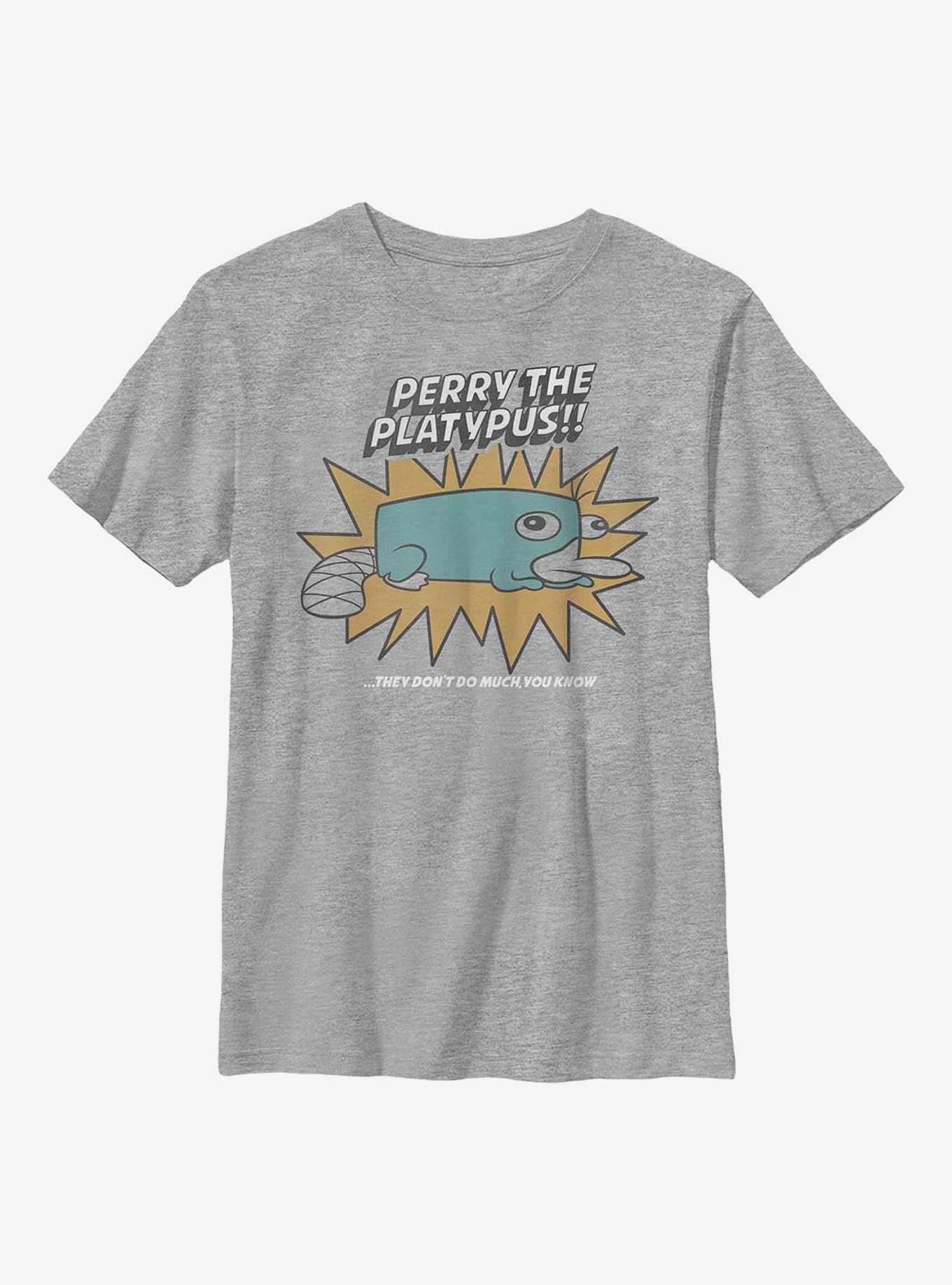 Disney Phineas And Ferb Perry The Platypus Youth T-Shirt, , hi-res