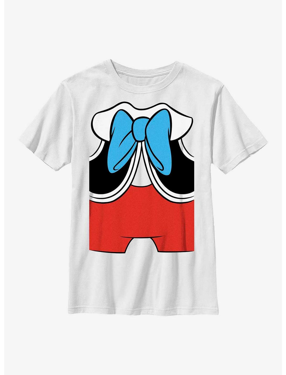 Disney Pinocchio Costume Youth T-Shirt, WHITE, hi-res