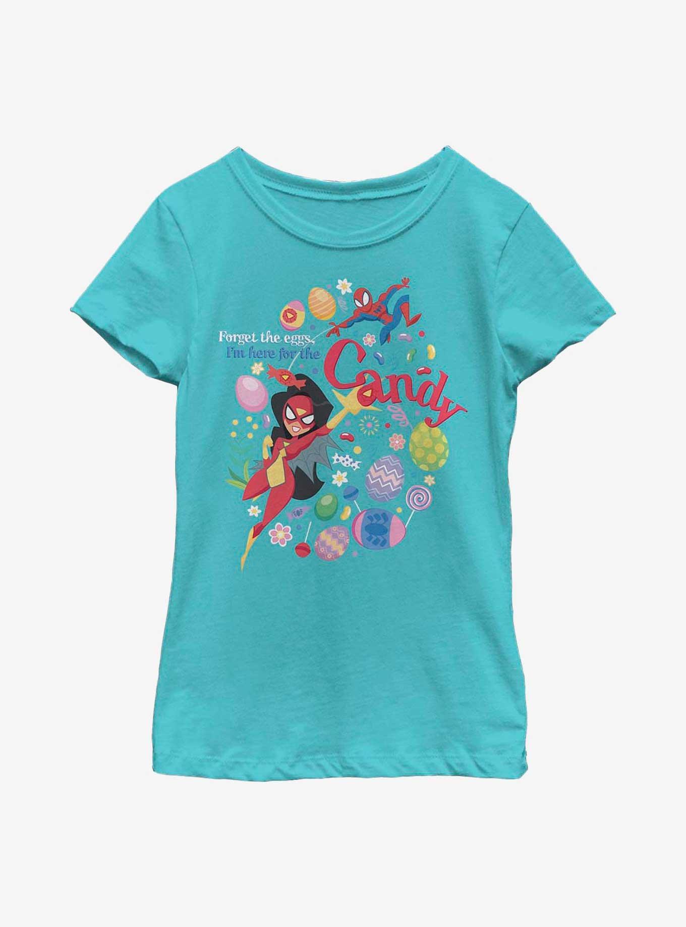 Marvel Spider-Man Spider Candy Youth Girls T-Shirt, , hi-res
