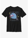 Disney Winnie The Pooh Sort Of Attached Youth T-Shirt, BLACK, hi-res
