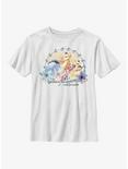 Disney Winnie The Pooh Winnie And Friends Youth T-Shirt, WHITE, hi-res