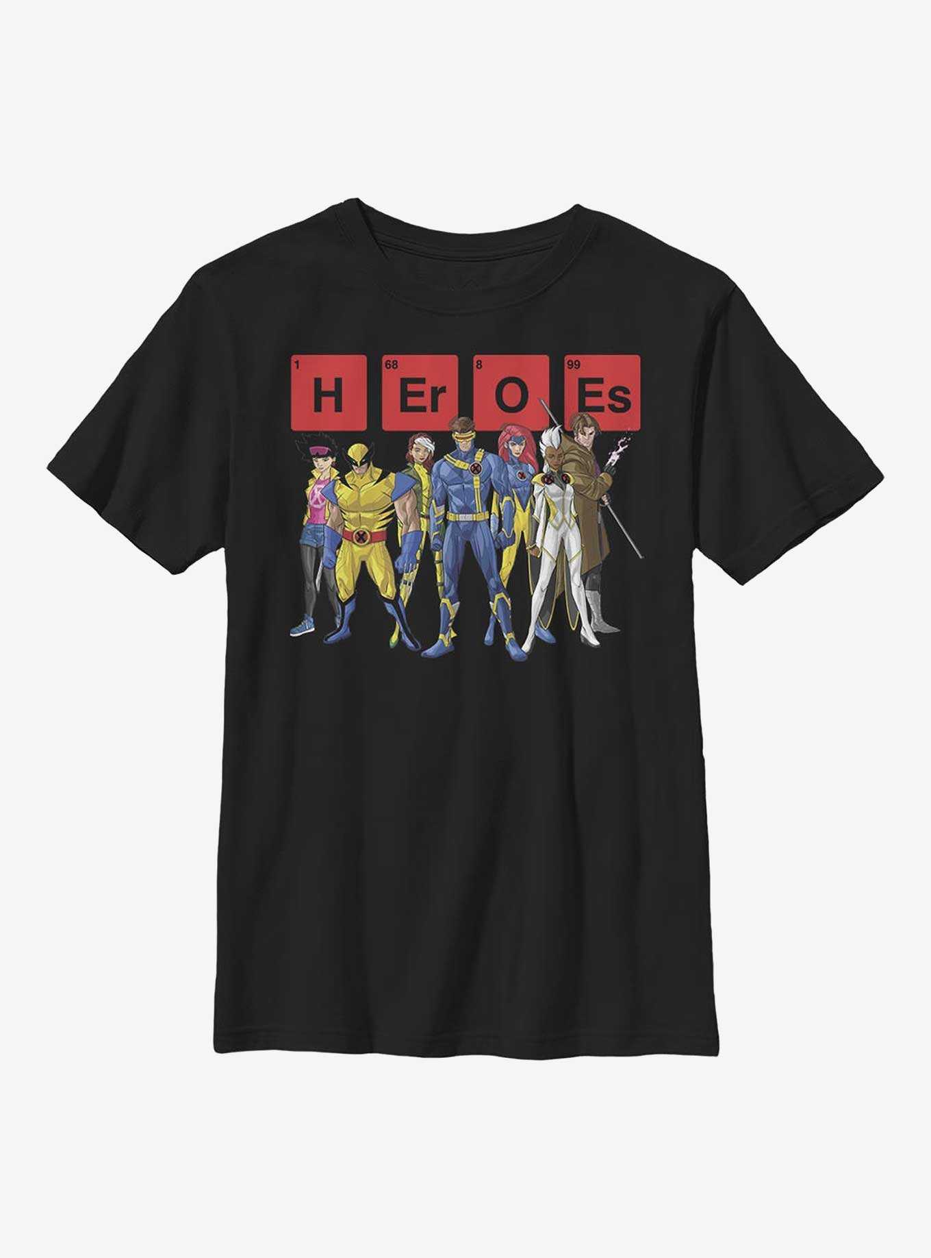 Marvel X-Men Mutant Heroes Youth T-Shirt, , hi-res