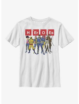 Marvel X-Men Mutant Heroes Youth T-Shirt, , hi-res
