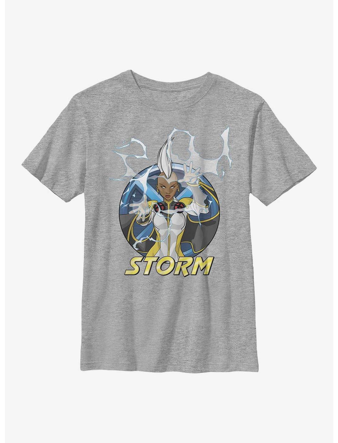 Marvel X-Men Storm Panels Youth T-Shirt, ATH HTR, hi-res