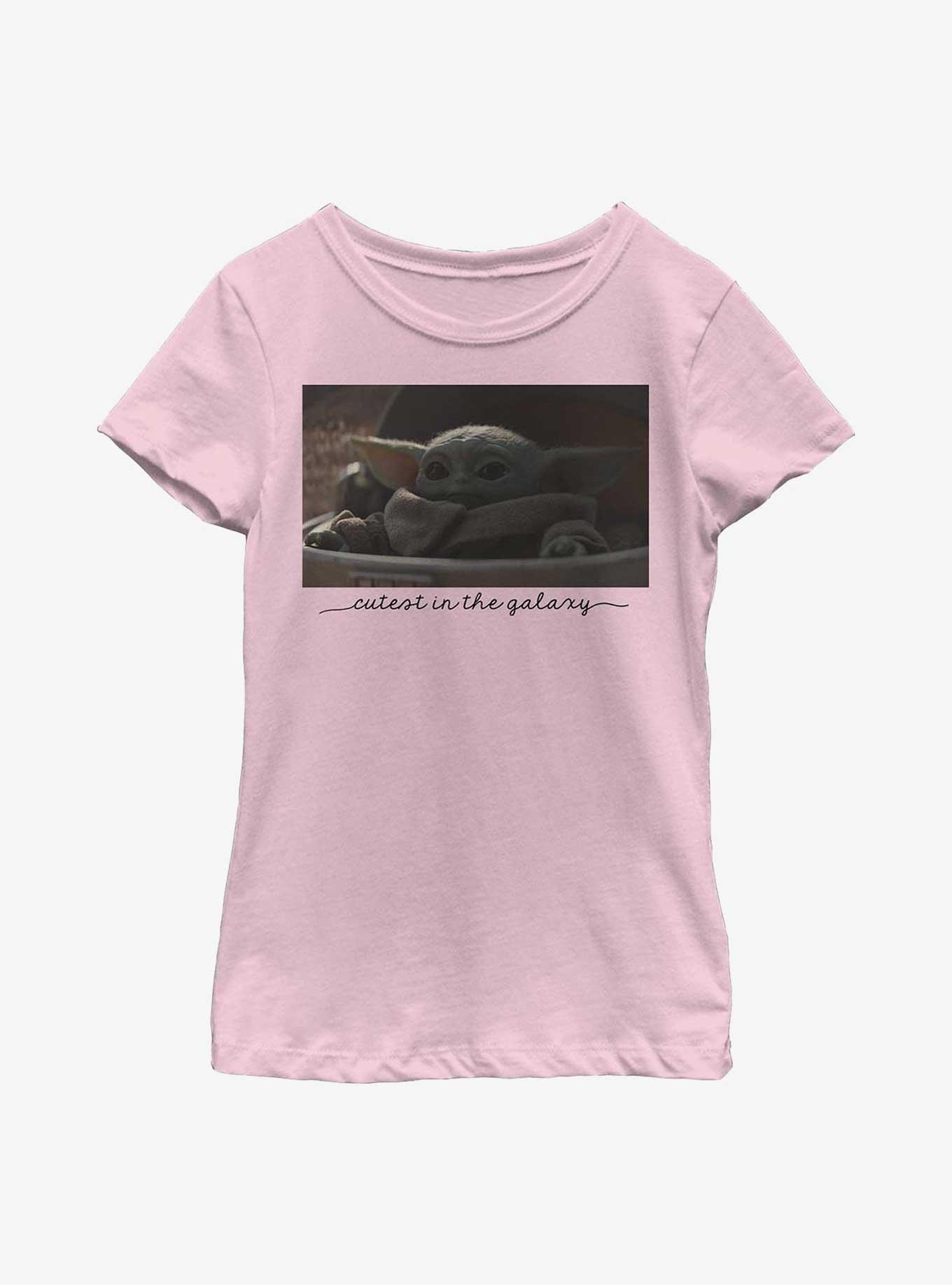 Star Wars The Mandalorian Cutest Photo Youth Girls T-Shirt, , hi-res