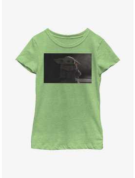 Star Wars The Mandalorian Sad Baby Youth Girls T-Shirt, , hi-res