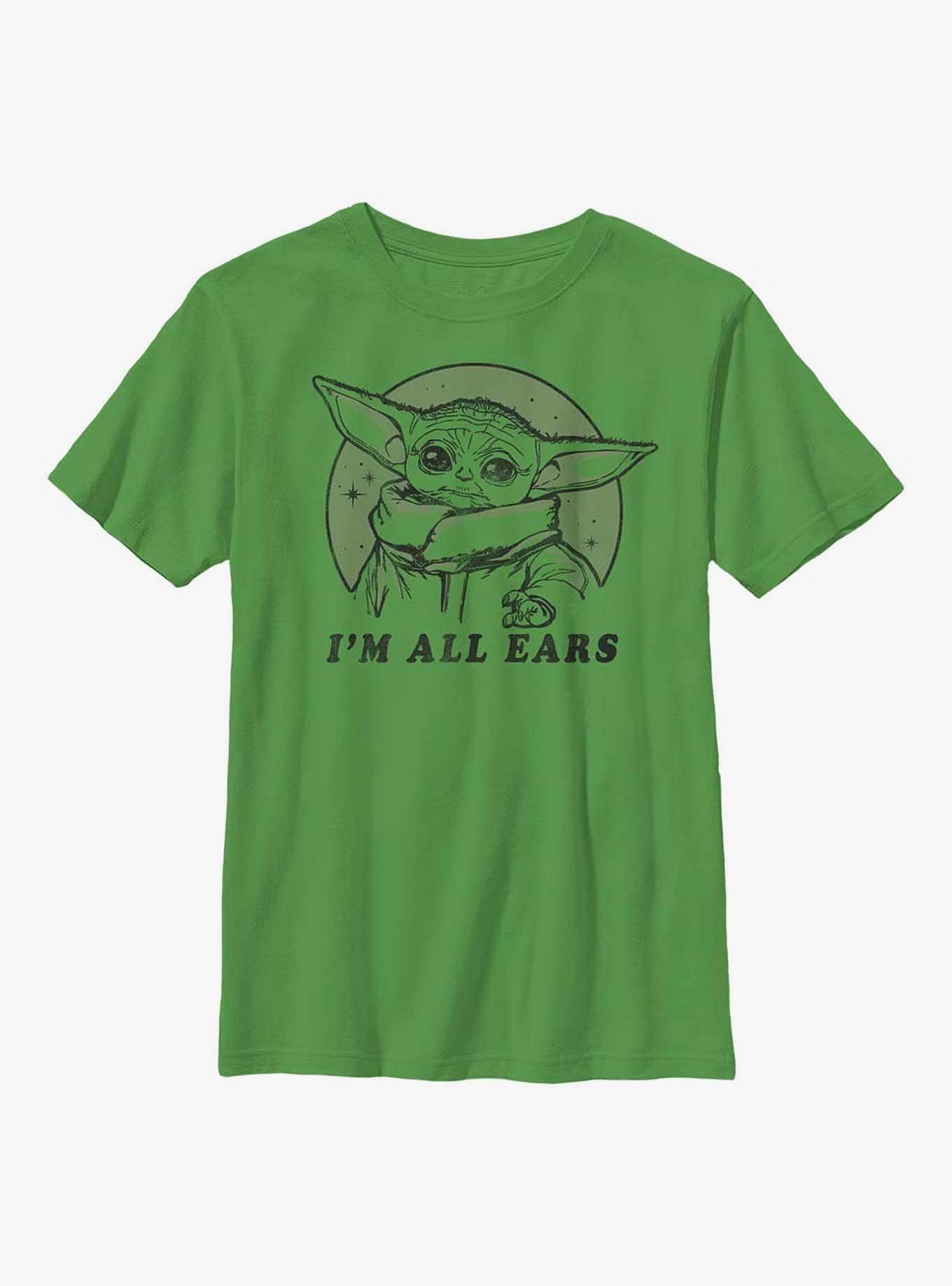 Star Wars The Mandalorian All Ears Youth T-Shirt