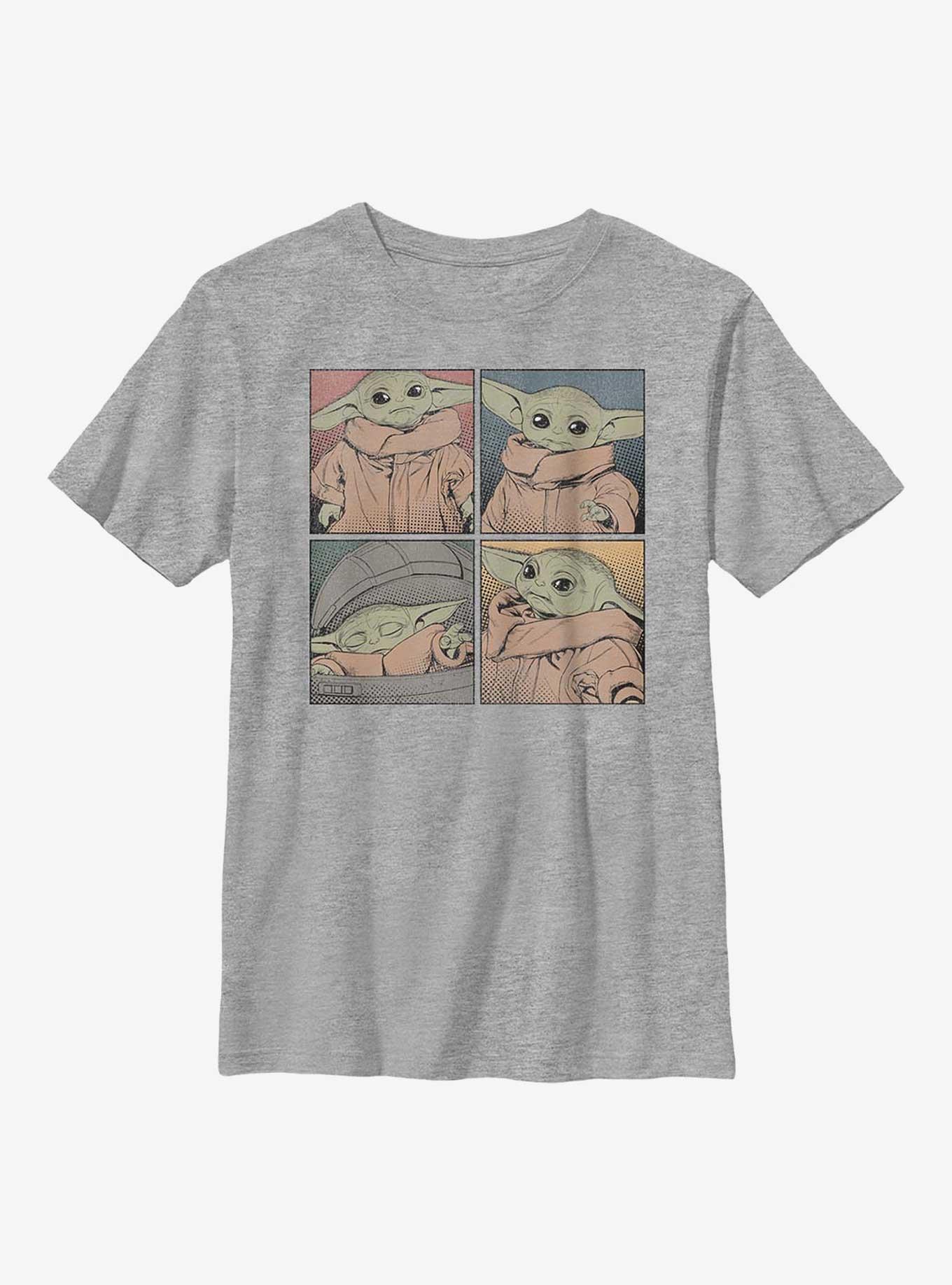 Star Wars The Mandalorian Child Boxes Youth T-Shirt, , hi-res