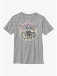 Star Wars The Mandalorian Cutesy Yoda Youth T-Shirt, ATH HTR, hi-res