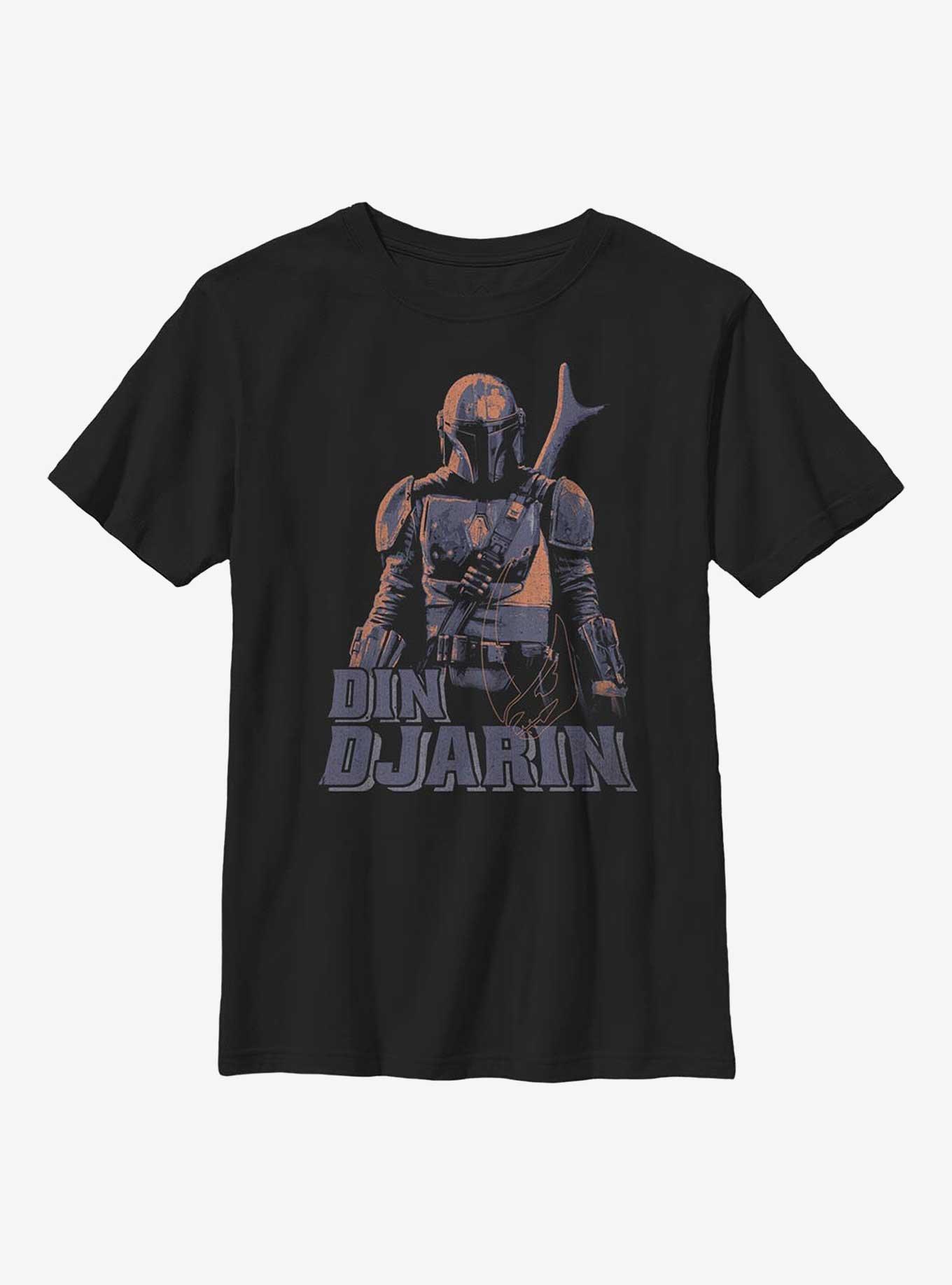 Star Wars The Mandalorian Din Djarin Youth T-Shirt, , hi-res