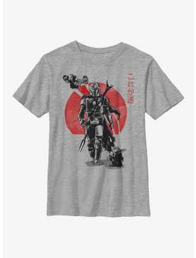 Star Wars The Mandalorian Sumi Ink Youth T-Shirt, , hi-res