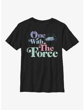 Star Wars The Mandalorian Pastel Force Youth T-Shirt, , hi-res