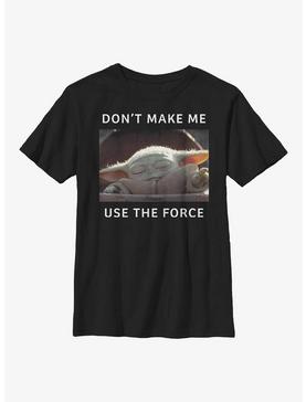 Star Wars The Mandalorian Small Meme Youth T-Shirt, , hi-res