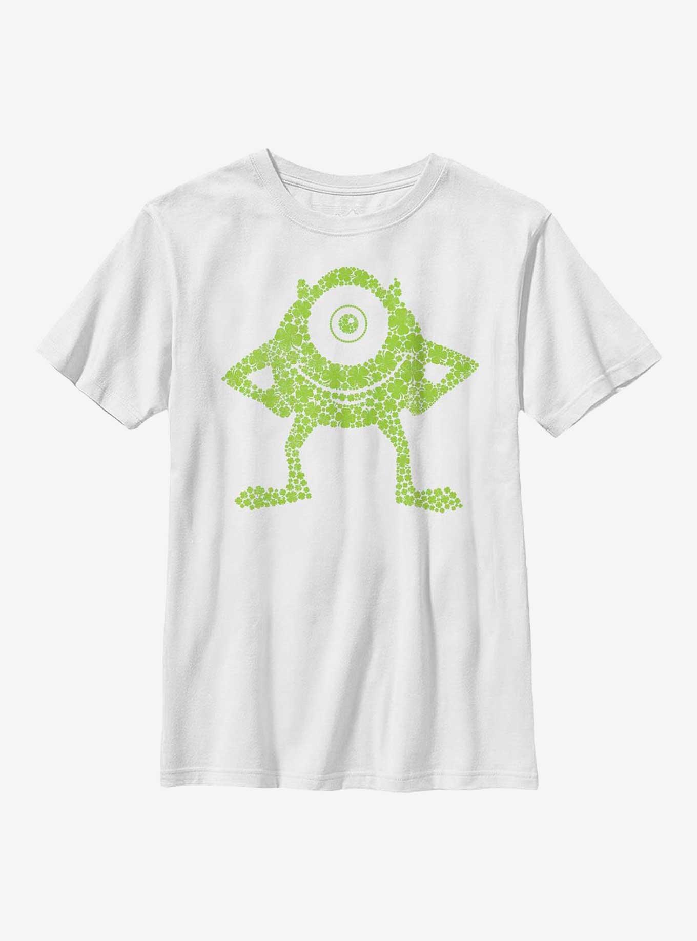 Disney Pixar Monsters, Inc. Mike Shamrock Youth T-Shirt, , hi-res