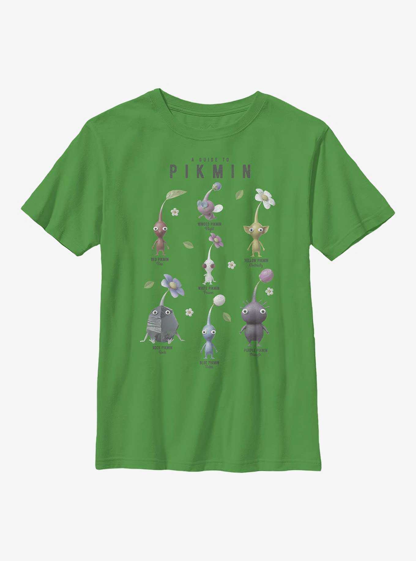 Nintendo Pikmin Chart Youth T-Shirt, , hi-res