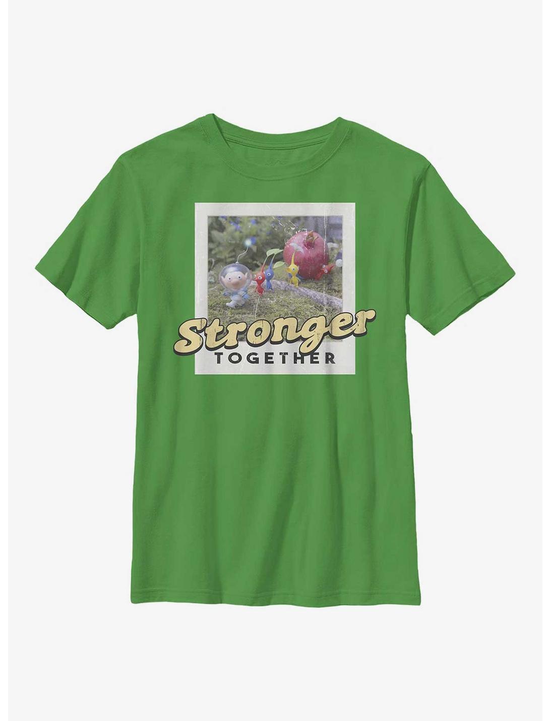 Nintendo Pikmin Together Youth T-Shirt, KELLY, hi-res