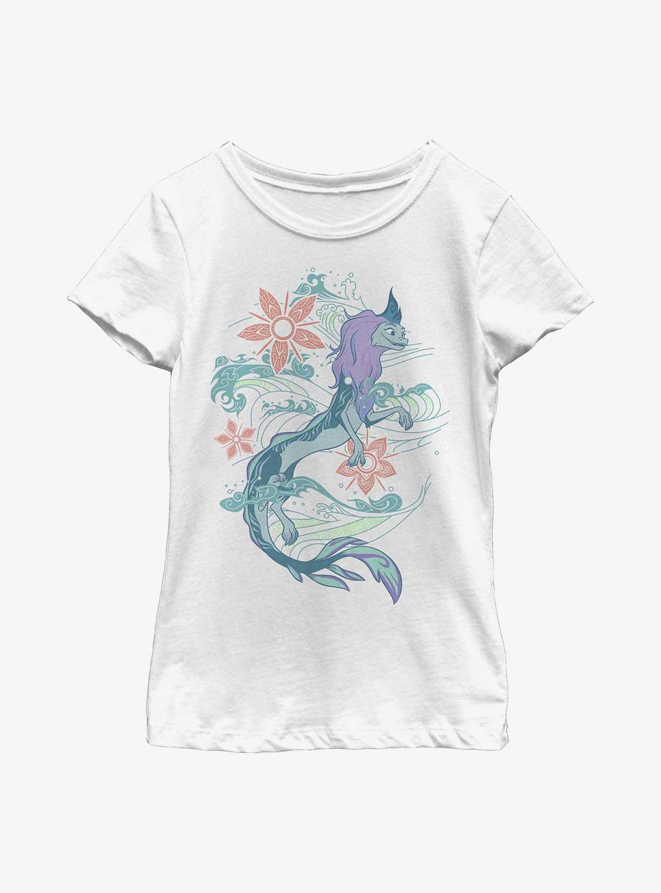 Raya And The Last Dragon Sea Youth Girls T-Shirt, , hi-res