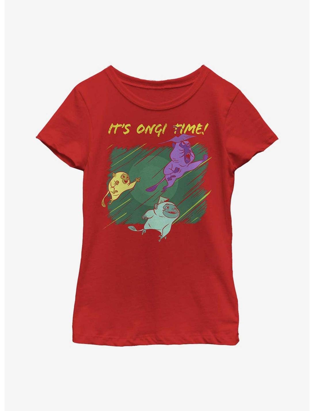 Raya And The Last Dragon Fearless Ongi Trio Youth Girls T-Shirt, RED, hi-res