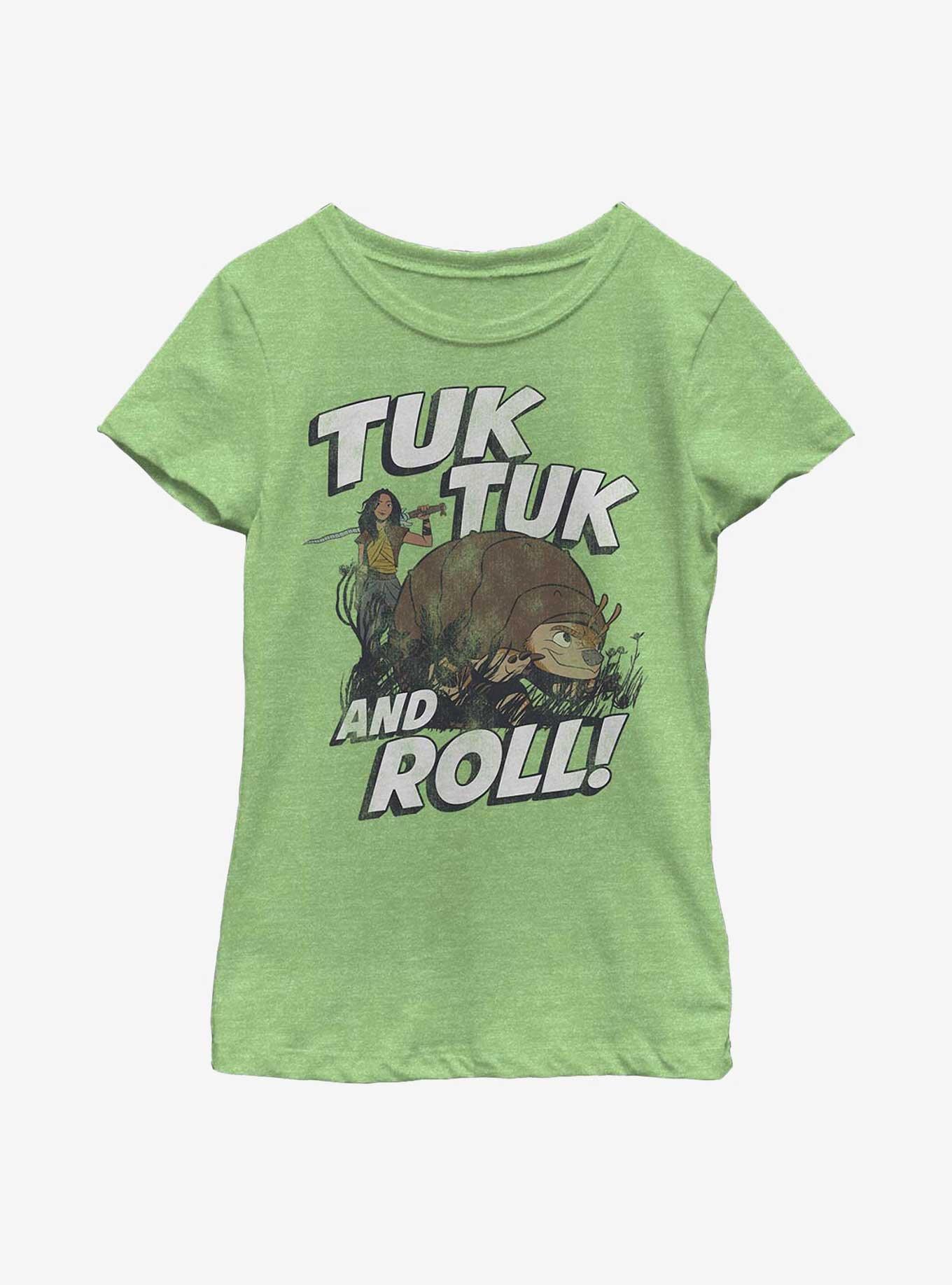 Raya And The Last Dragon Tuk Tuk Youth Girls T-Shirt, GRN APPLE, hi-res