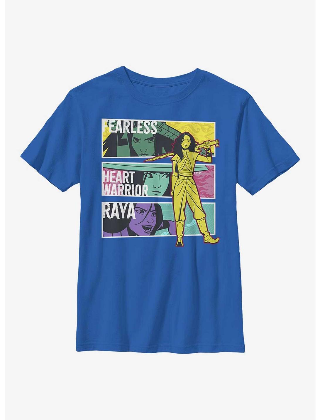 Raya And The Last Dragon Raya Boxup Youth T-Shirt, ROYAL, hi-res
