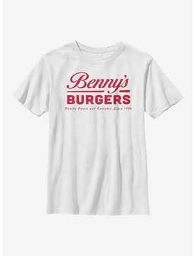 Stranger Things Benny's Burgers Youth T-Shirt, , hi-res