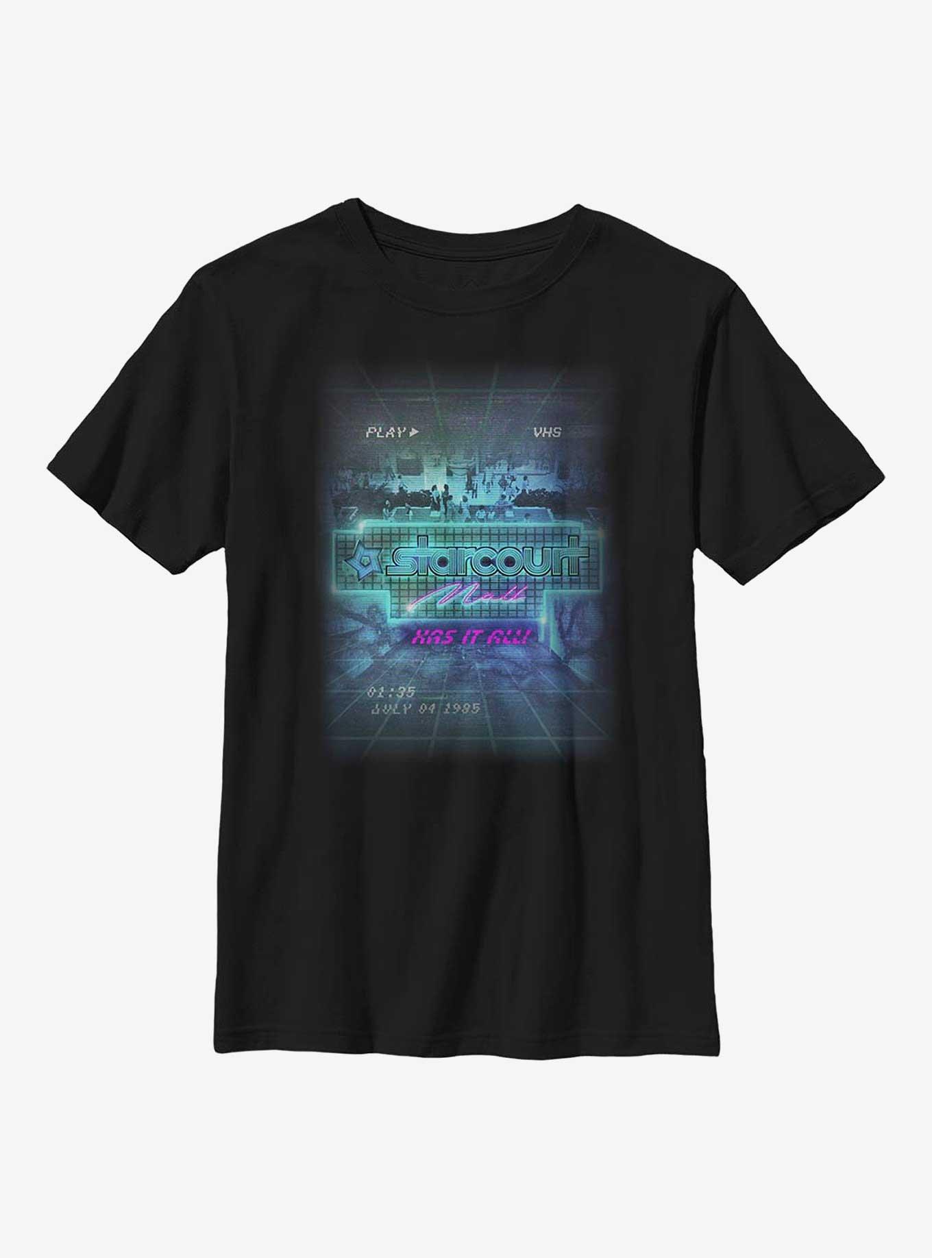 Stranger Things Mall Poster Youth T-Shirt, , hi-res