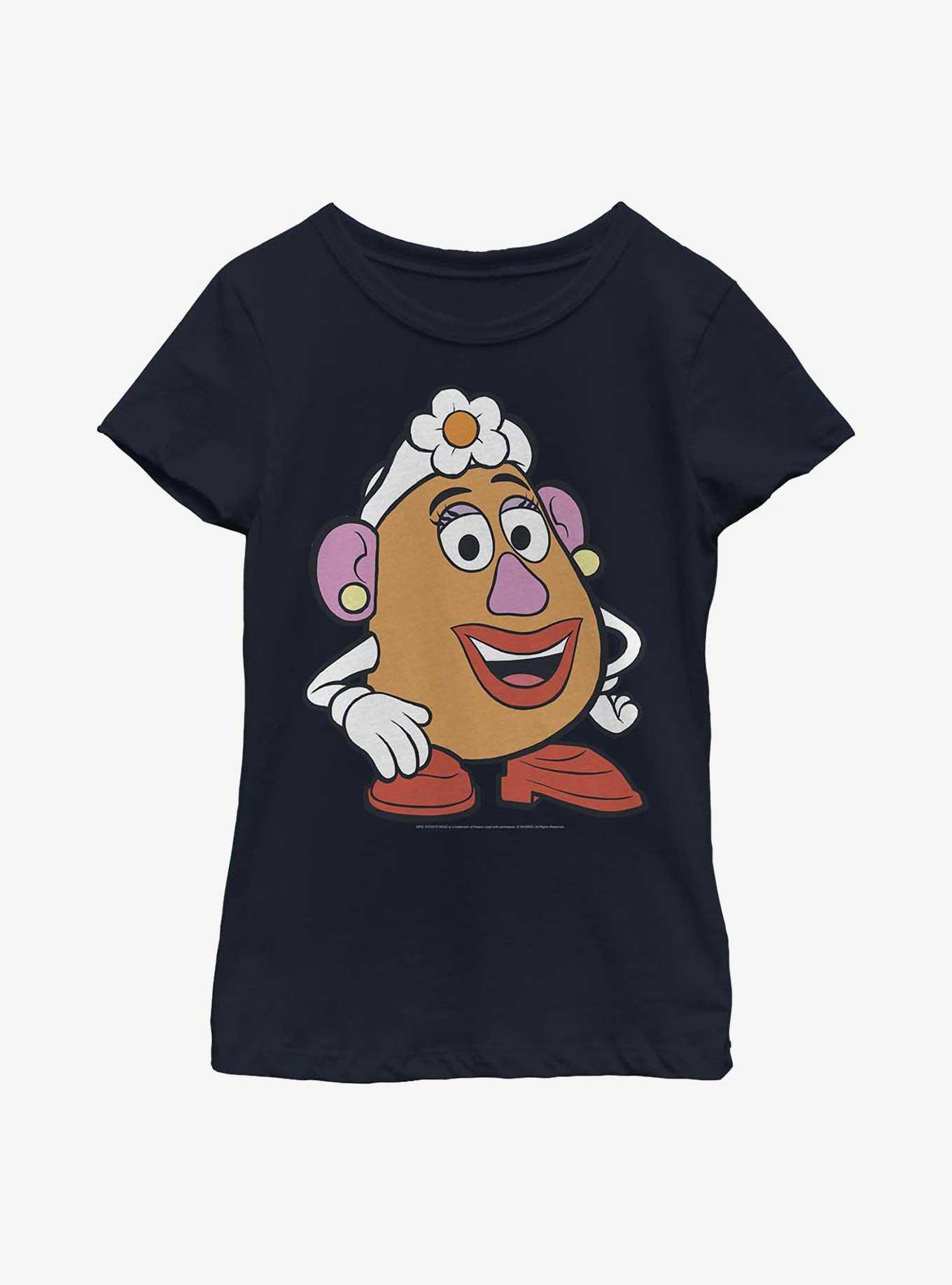 Disney Pixar Toy Story 4 Mrs Potato Head Big Face Youth Girls T-Shirt, , hi-res