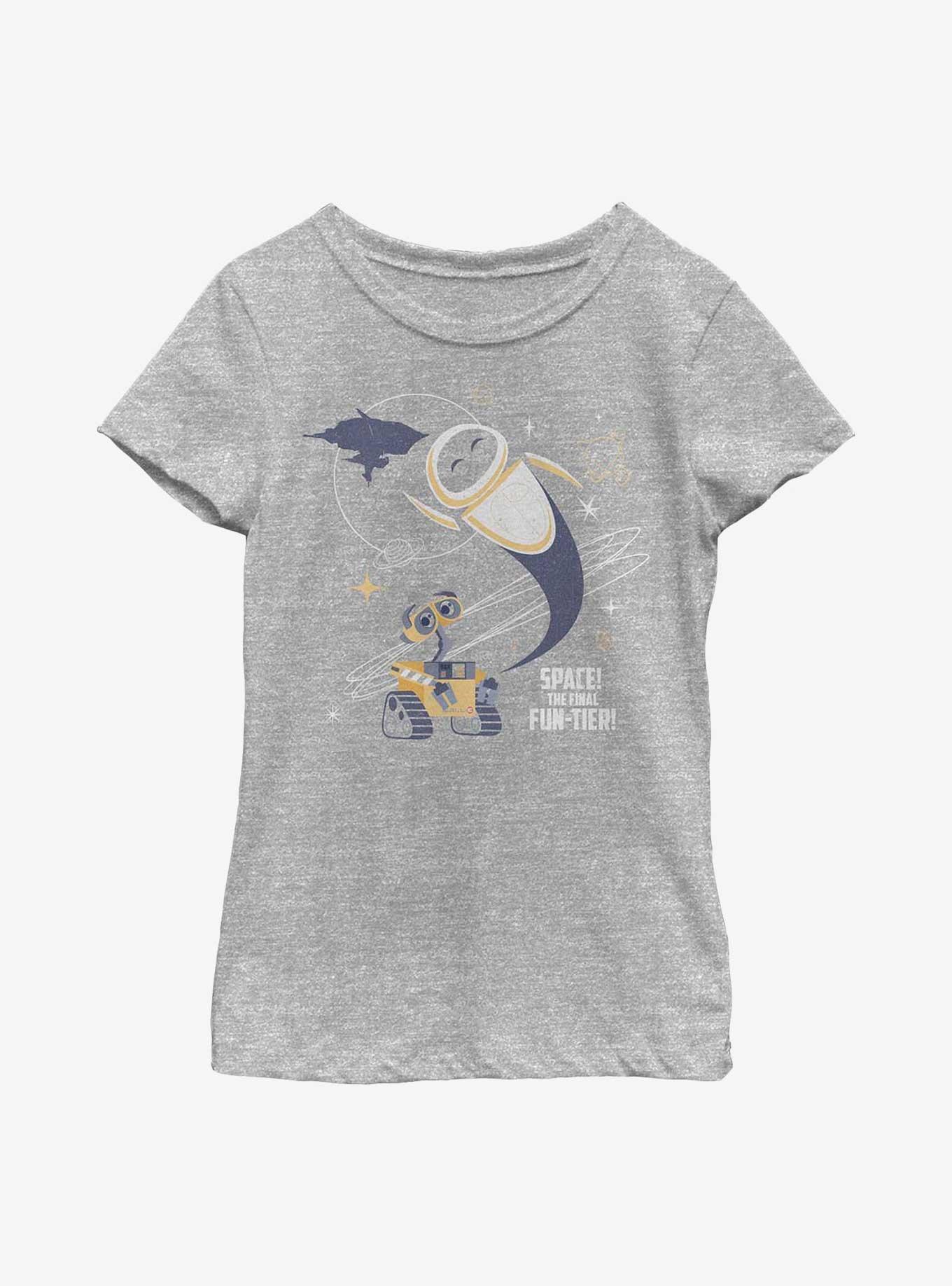 Disney Pixar WALL-E Retro Space Funtier Youth Girls T-Shirt, , hi-res