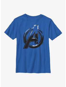 Marvel Avengers Logo Sketch Youth T-Shirt, , hi-res