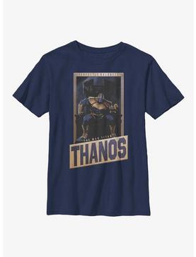 Marvel Avengers Perfectly Balanced Thanos Youth T-Shirt, NAVY, hi-res
