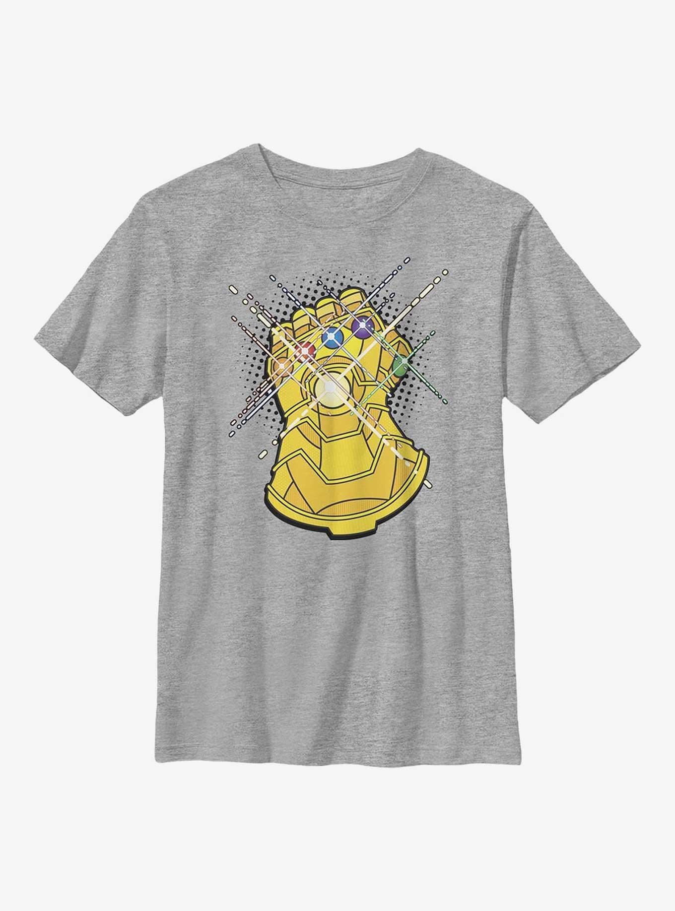 Marvel Avengers Gold Gauntlet Youth T-Shirt, , hi-res