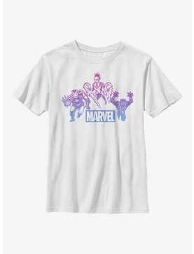 Marvel Avengers Gradient Group Youth T-Shirt, , hi-res