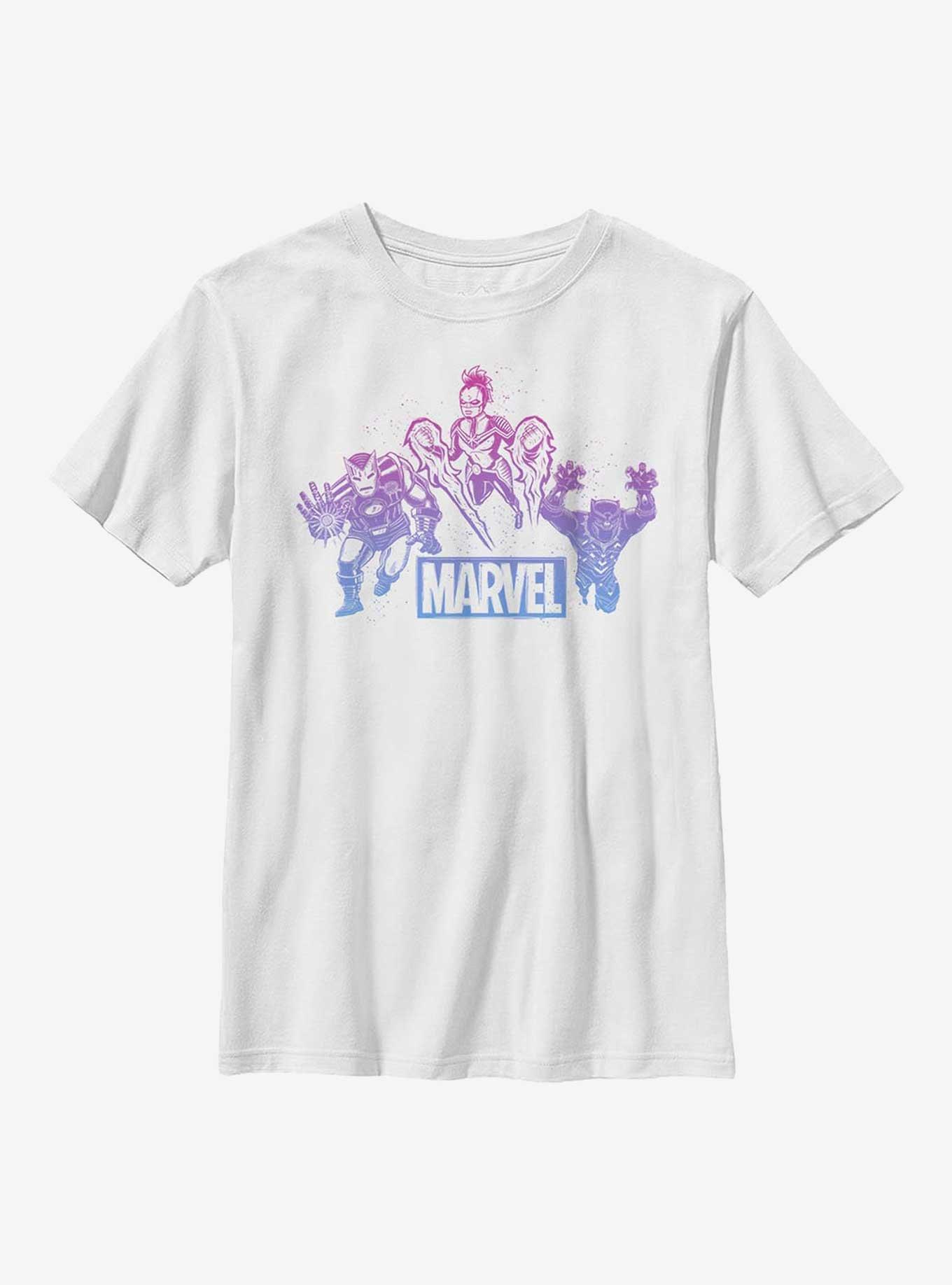 Marvel Avengers Gradient Group Youth T-Shirt, , hi-res