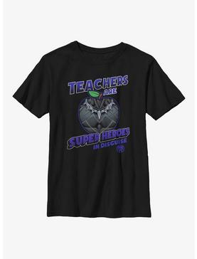 Marvel Avengers Teachers Are Superheroes Black Panther Youth T-Shirt, , hi-res